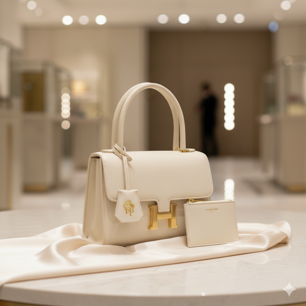 Ivory Signature Handbag