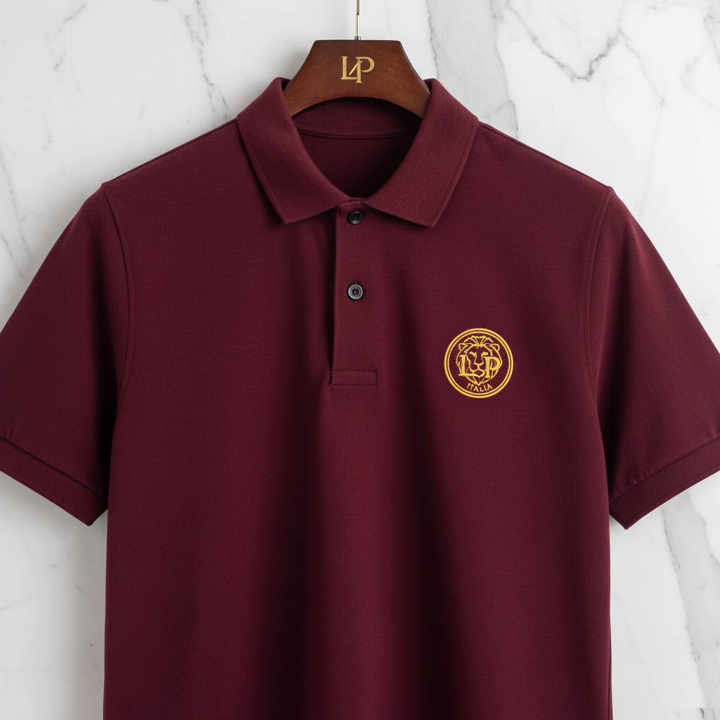 Burgundy Polo Shirt